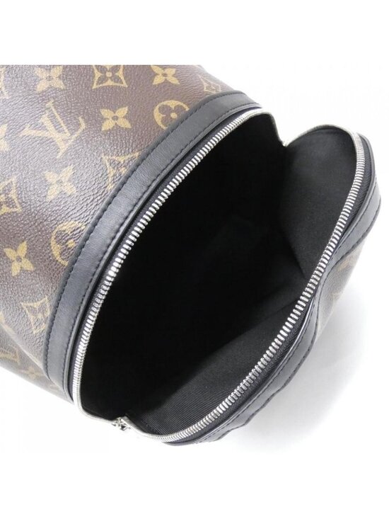 Louis Vuitton Monogram Macassar Discovery Backpack Brown Marron main image 7